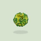 Chouchou Crochet "Matcha"