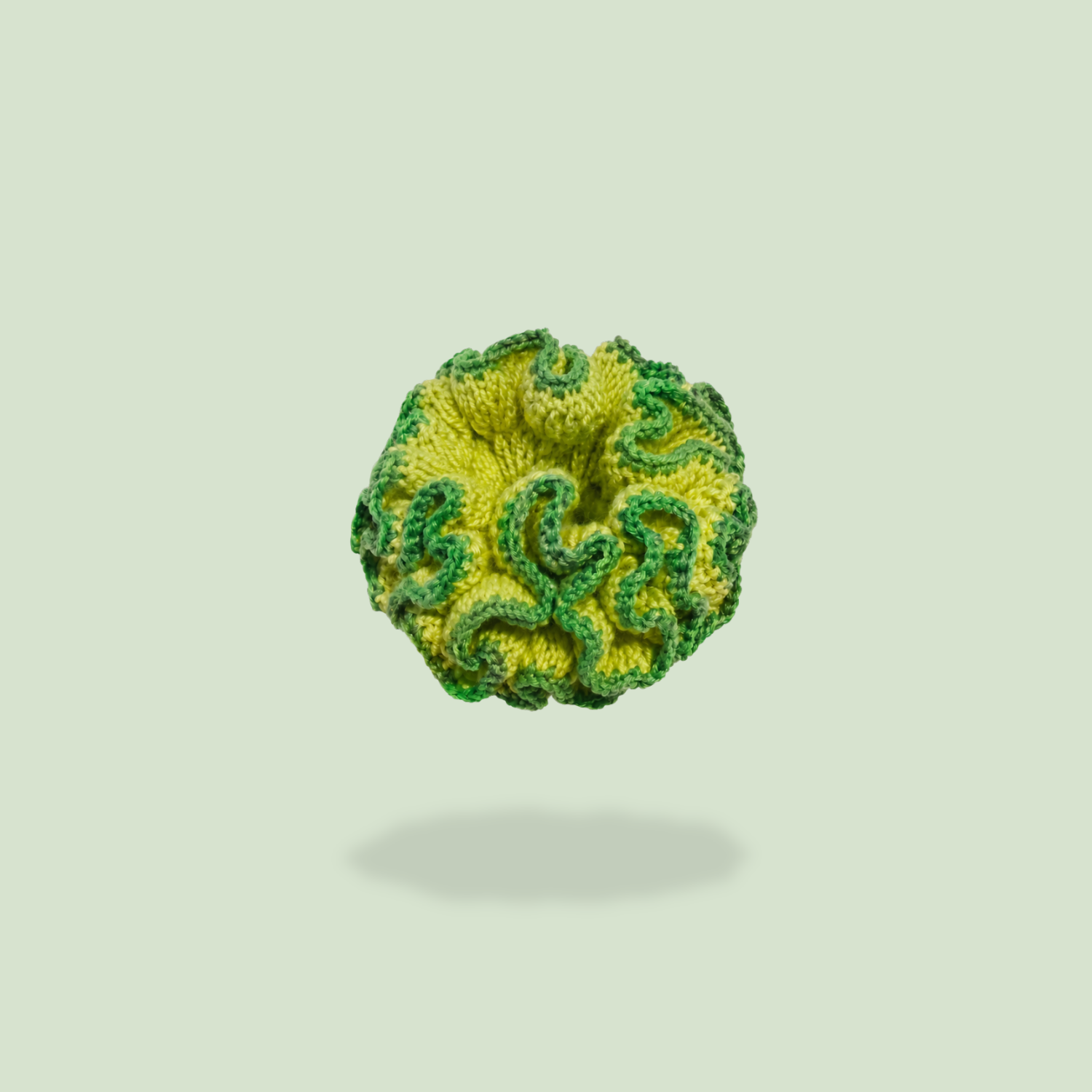 Chouchou Crochet "Matcha"