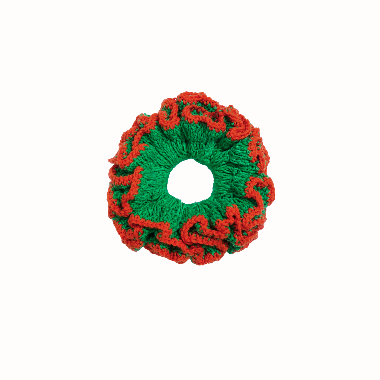 Chouchou Crochet "Zestia" Fluffy