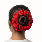 Chouchou Crochet "Ruby"