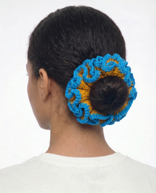 Chouchou Crochet "Azuria"